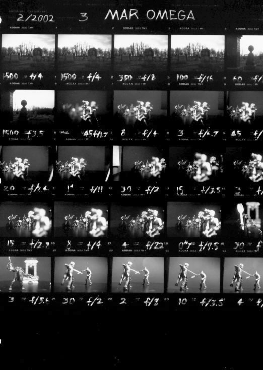 contact sheet objects