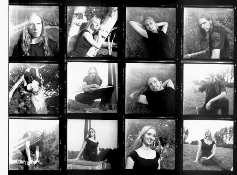 contact sheet Haselblad